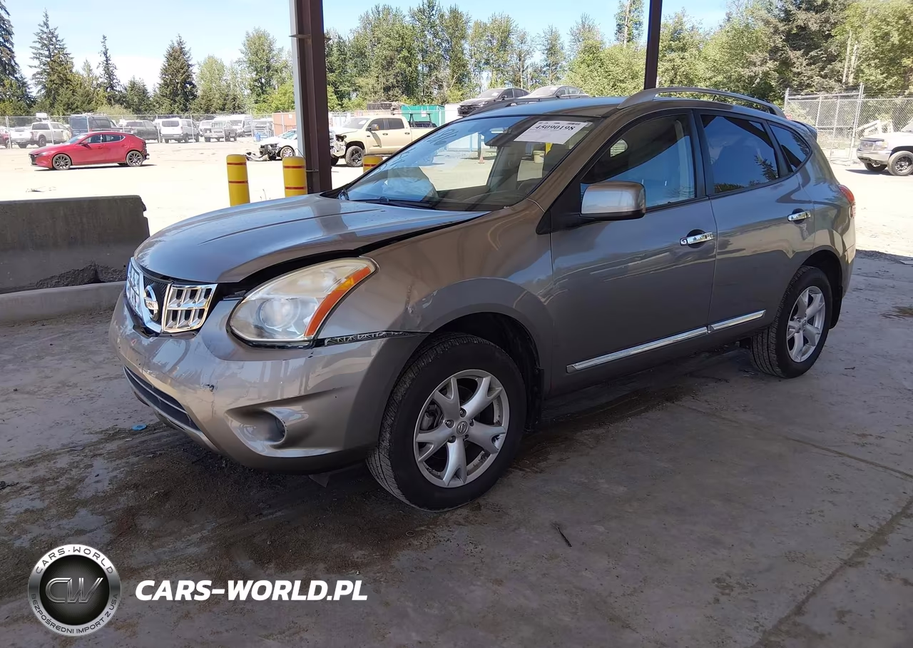 2011 Nissan Rogue Sv VIN:JN8AS5MV7BW689220 - 2