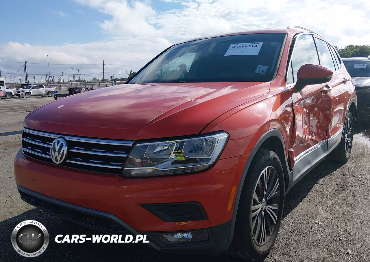 2019 Volkswagen Tiguan 2.0T Se-2.0T Sel-2.0T Sel R-Line-2.0T Sel R-Line Black VIN:3VV3B7AX7KM152399 - 2