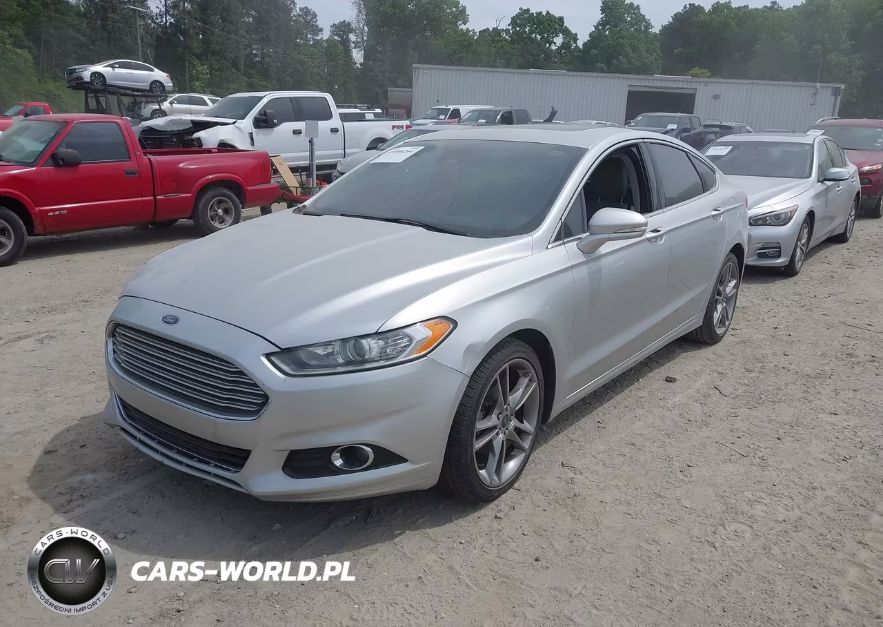 2014 Ford Fusion Titanium VIN:3FA6P0K90ER386059 - 2
