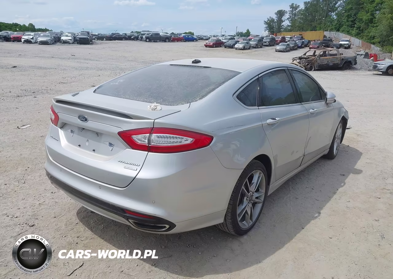 2014 Ford Fusion Titanium VIN:3FA6P0K90ER386059 - 4