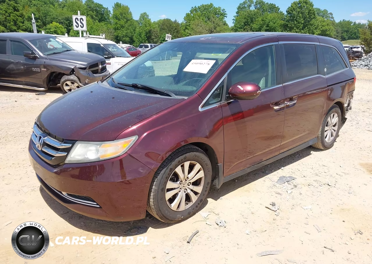 2014 Honda Odyssey Ex-L VIN:5FNRL5H64EB118663 - 2