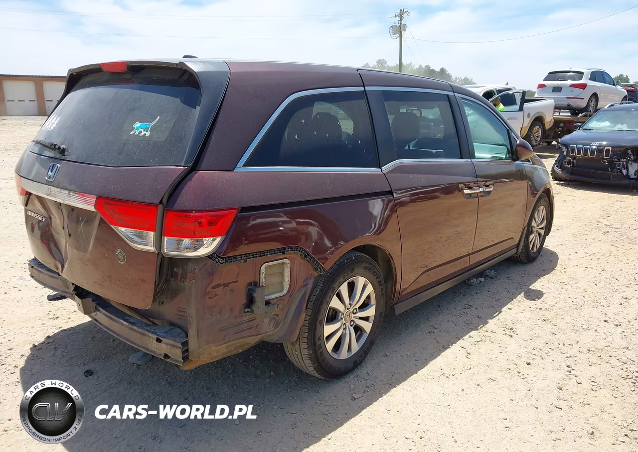 2014 Honda Odyssey Ex-L VIN:5FNRL5H64EB118663 - 4