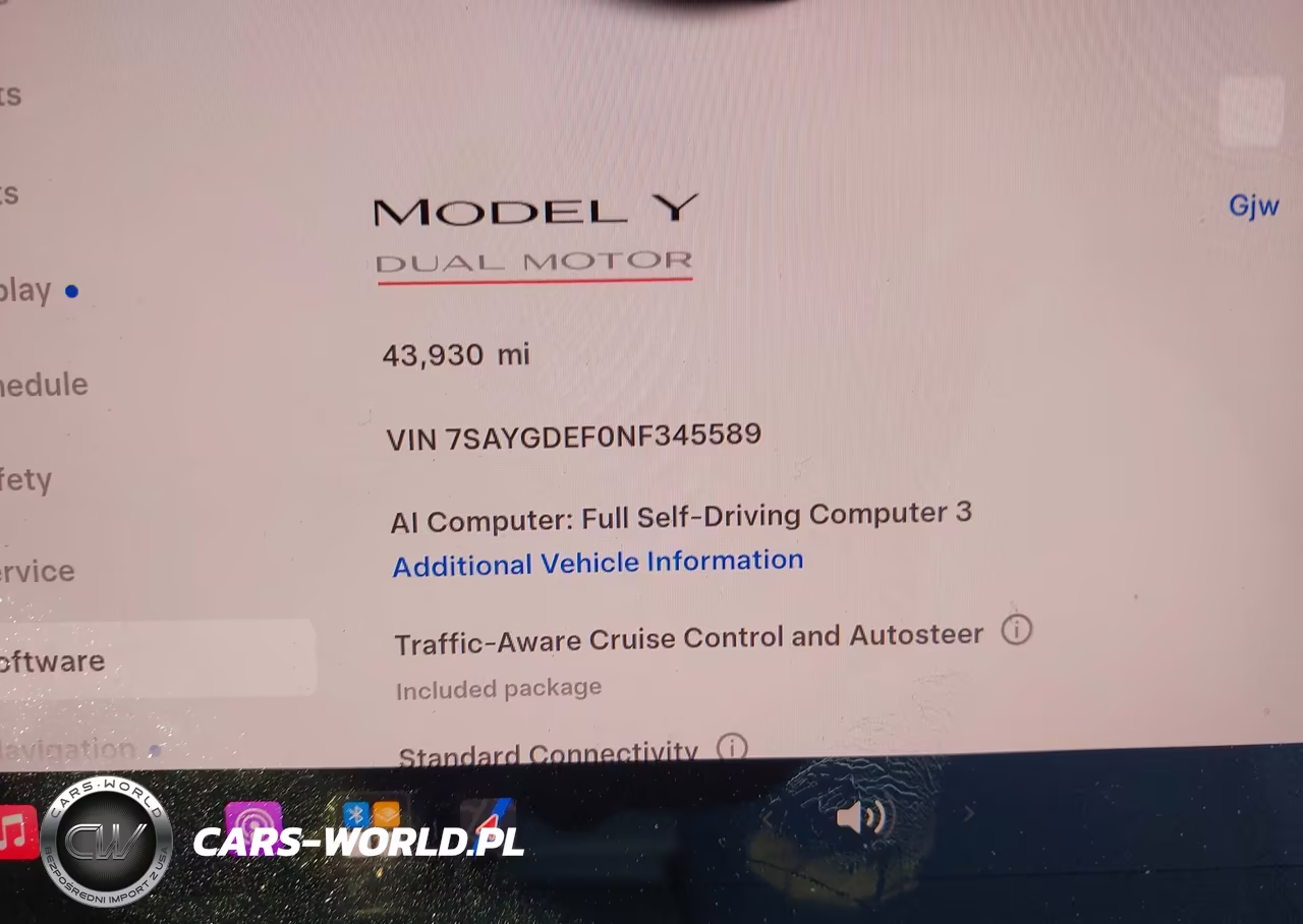 2022 Tesla Model Y Performance Dual Motor All-Wheel Drive VIN:7SAYGDEF0NF345589 - 7