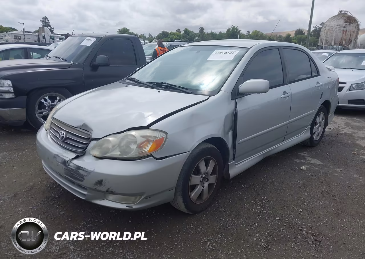 2003 Toyota Corolla S VIN:1NXBR32E23Z152816 - 2