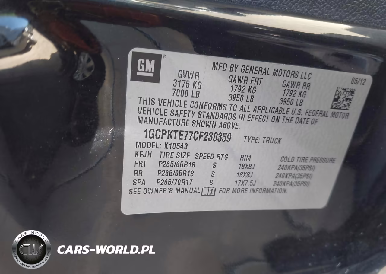 2012 Chevrolet Silverado 1500 Ltz VIN:1GCPKTE77CF230359 - 9