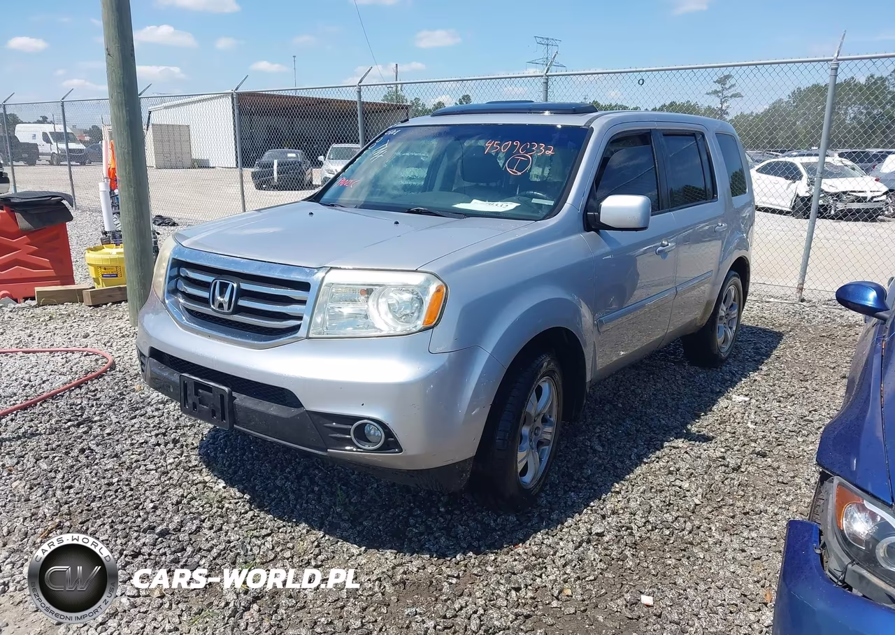 2014 Honda Pilot Ex-L VIN:5FNYF3H54EB004984 - 2