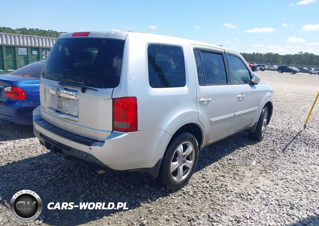 2014 Honda Pilot Ex-L VIN:5FNYF3H54EB004984 - 4