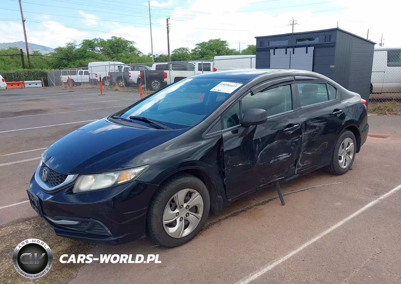 2013 Honda Civic Lx VIN:19XFB2F5XDE094890 - 2