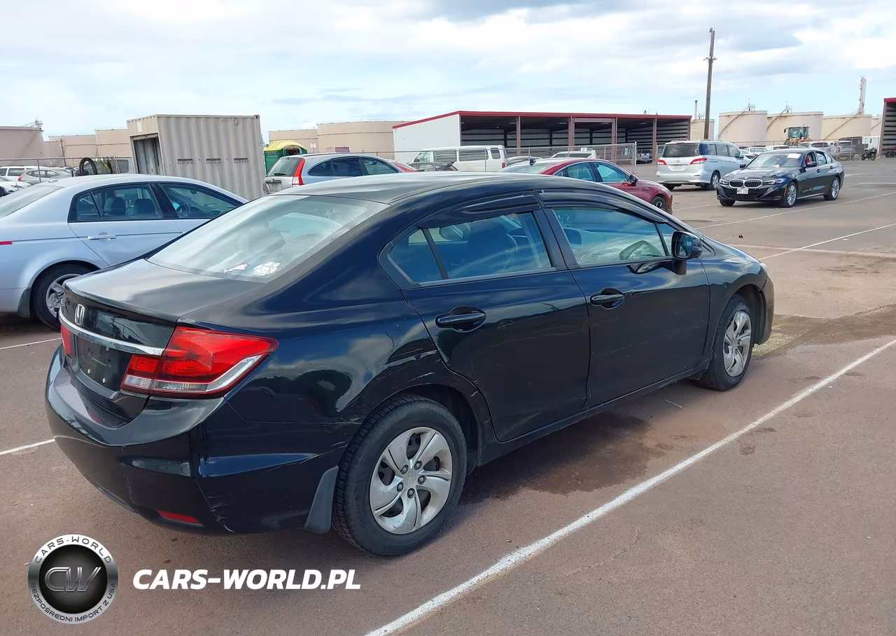 2013 Honda Civic Lx VIN:19XFB2F5XDE094890 - 4