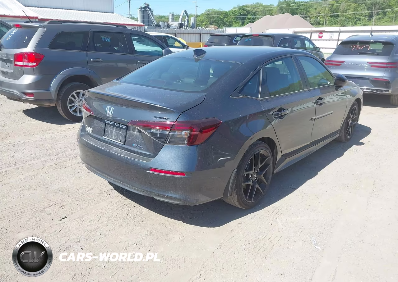 2026 Honda Civic Hybrid Sport-Sport Touring VIN:2HGFE4F84TH320018 - 4