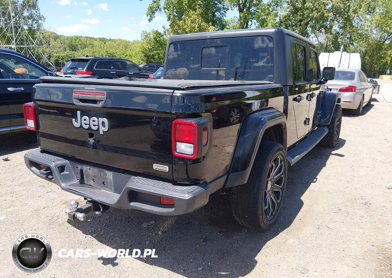 2021 Jeep Gladiator Overland 4X4 VIN:1C6HJTFG9ML548063 - 4