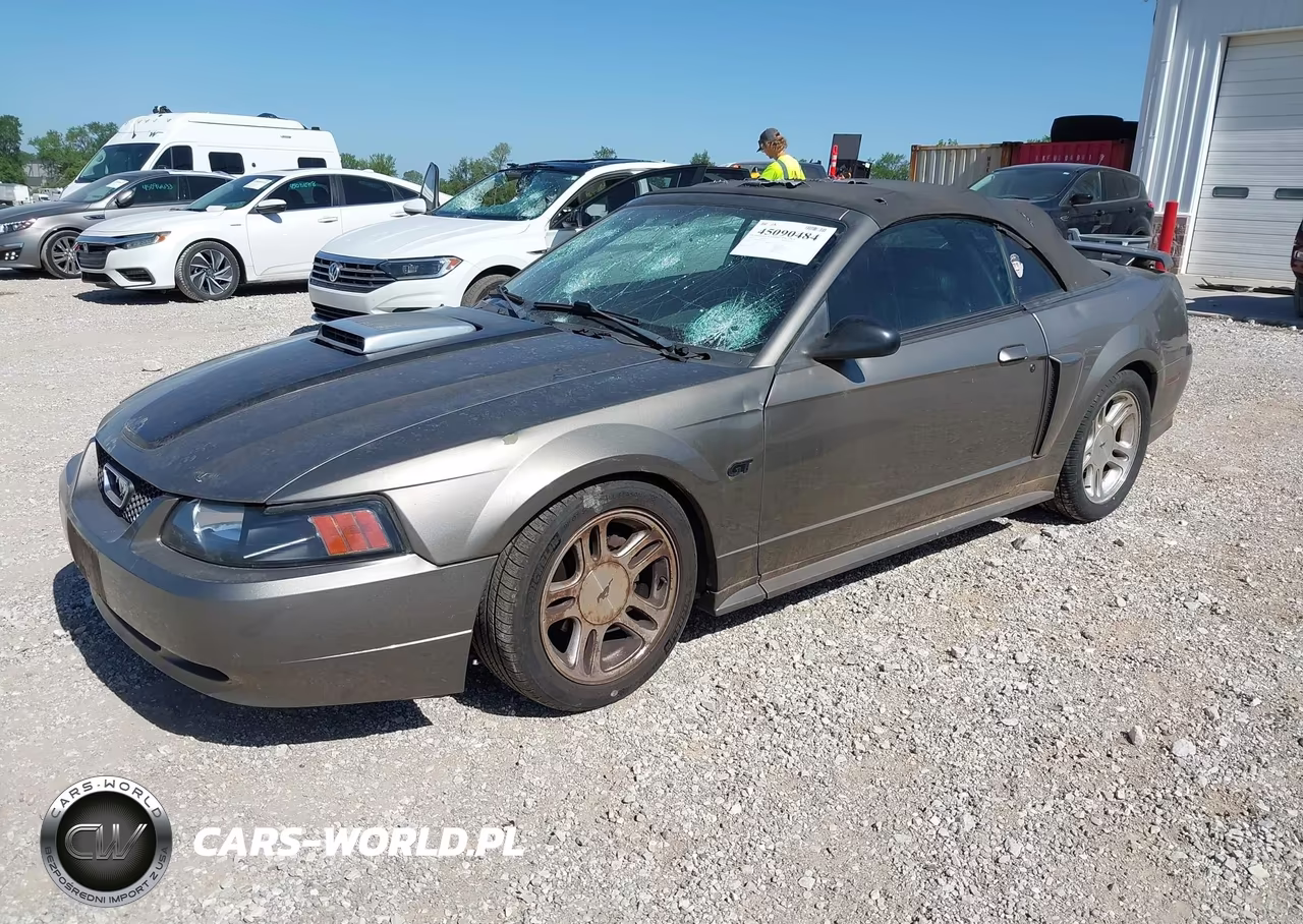 2002 Ford Mustang Gt VIN:1FAFP45X02F174871 - 2