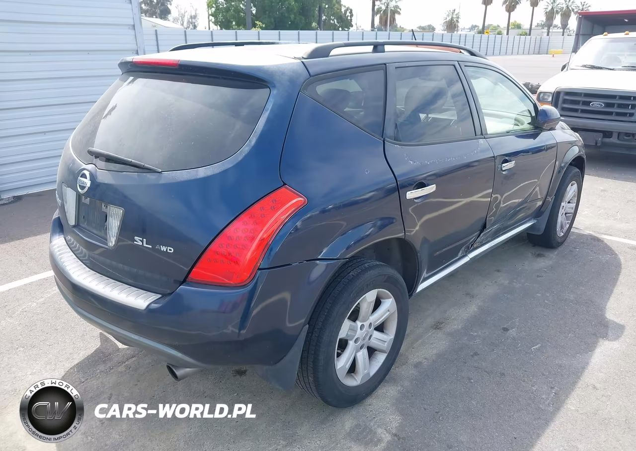 2007 Nissan Murano Sl VIN:JN8AZ08W27W601182 - 4