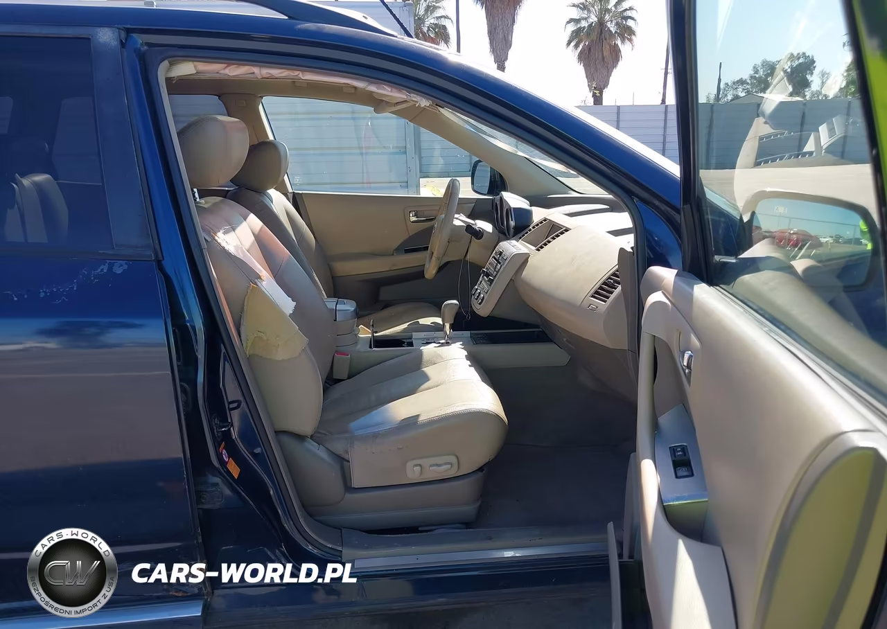 2007 Nissan Murano Sl VIN:JN8AZ08W27W601182 - 5