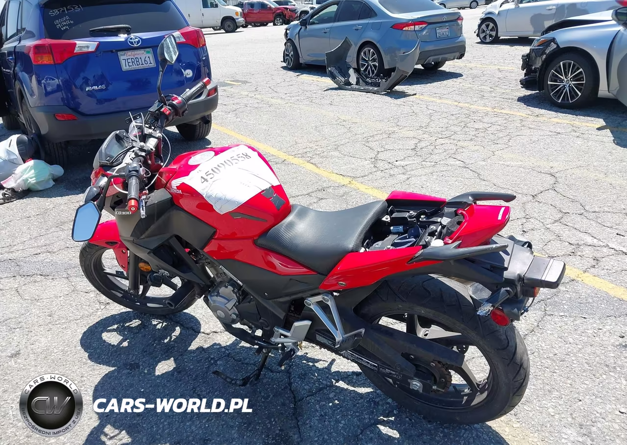 2015 Honda Cb300 F VIN:MLHNC521XF5100583 - 3