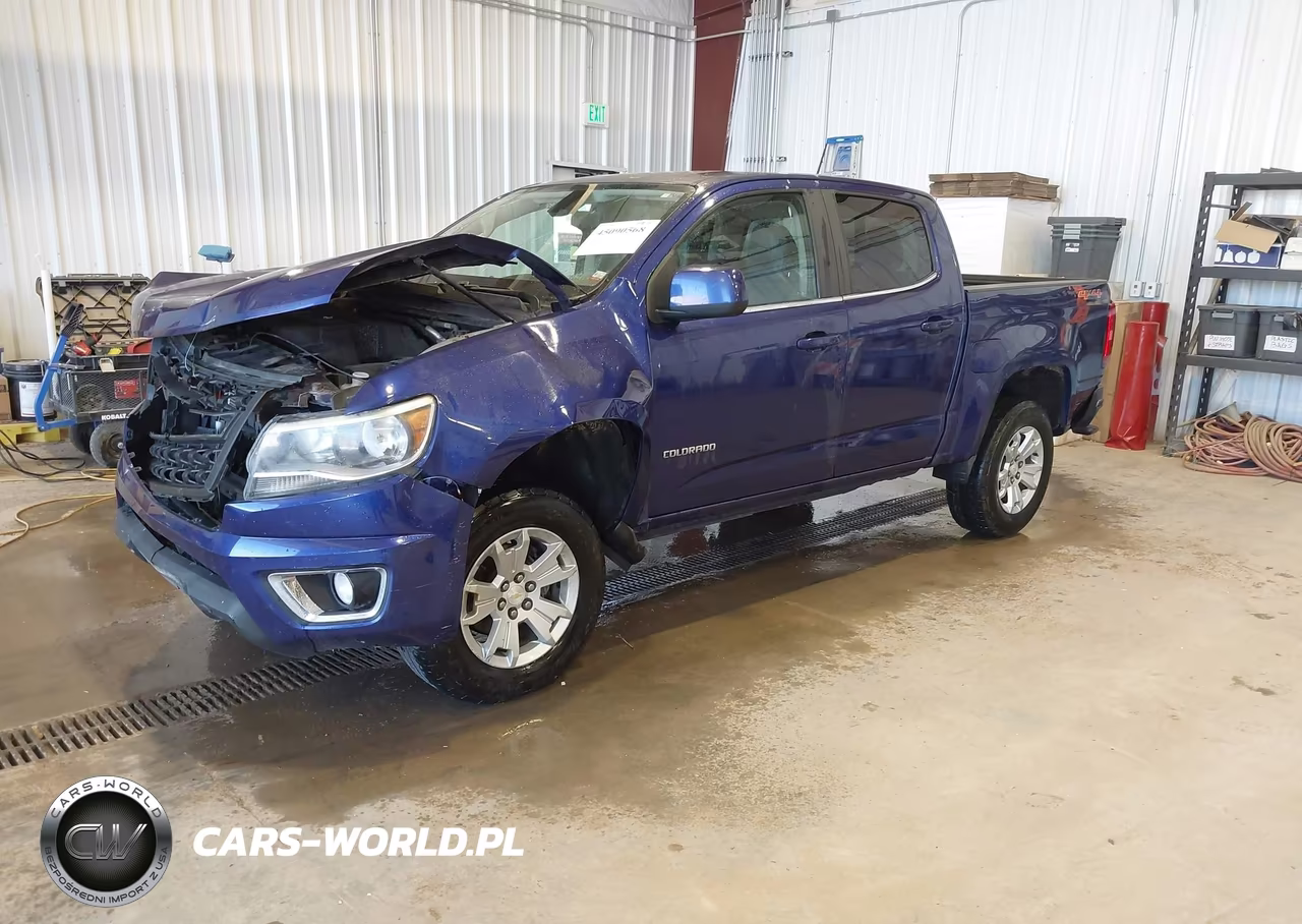 2016 Chevrolet Colorado Lt VIN:1GCGTCE3XG1217506 - 2