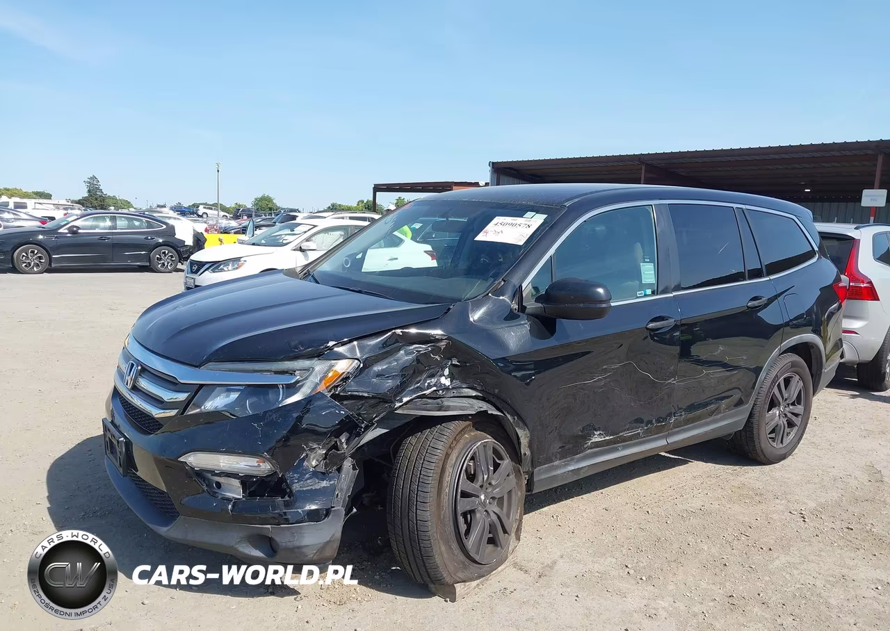 2016 Honda Pilot Lx VIN:5FNYF5H19GB023798 - 6