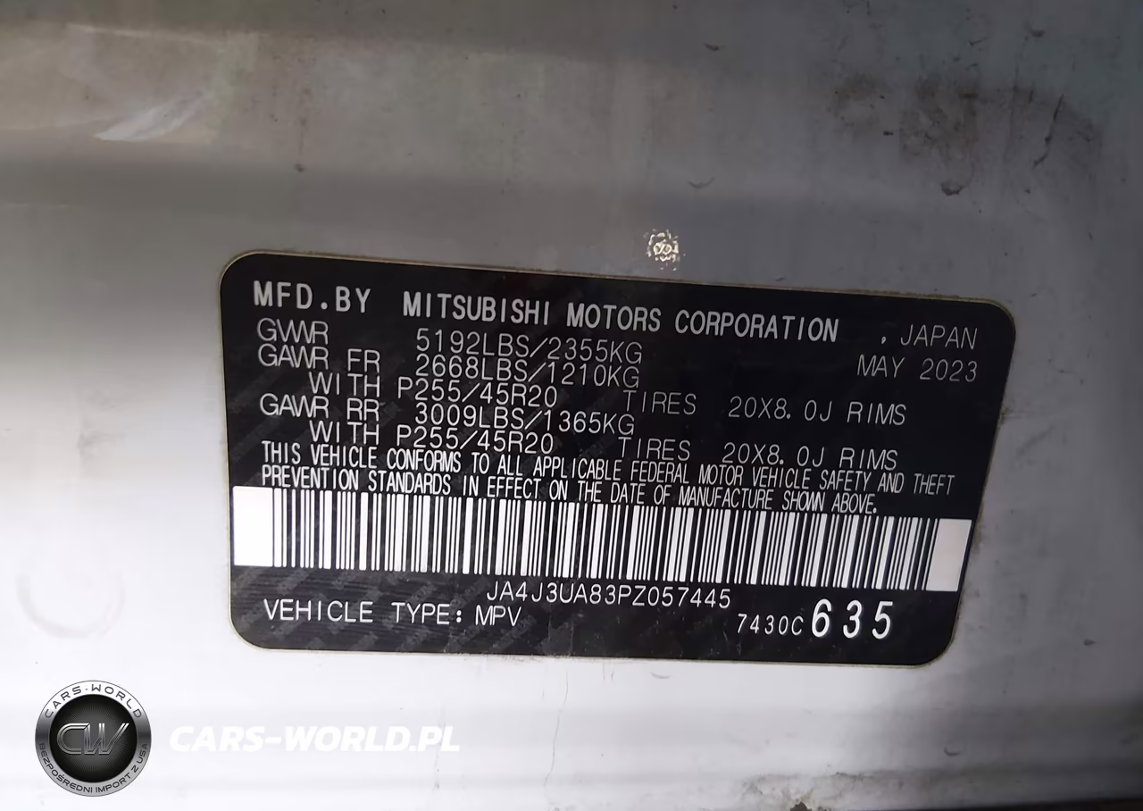 2023 Mitsubishi Outlander Se 2.5 2Wd VIN:JA4J3UA83PZ057445 - 9