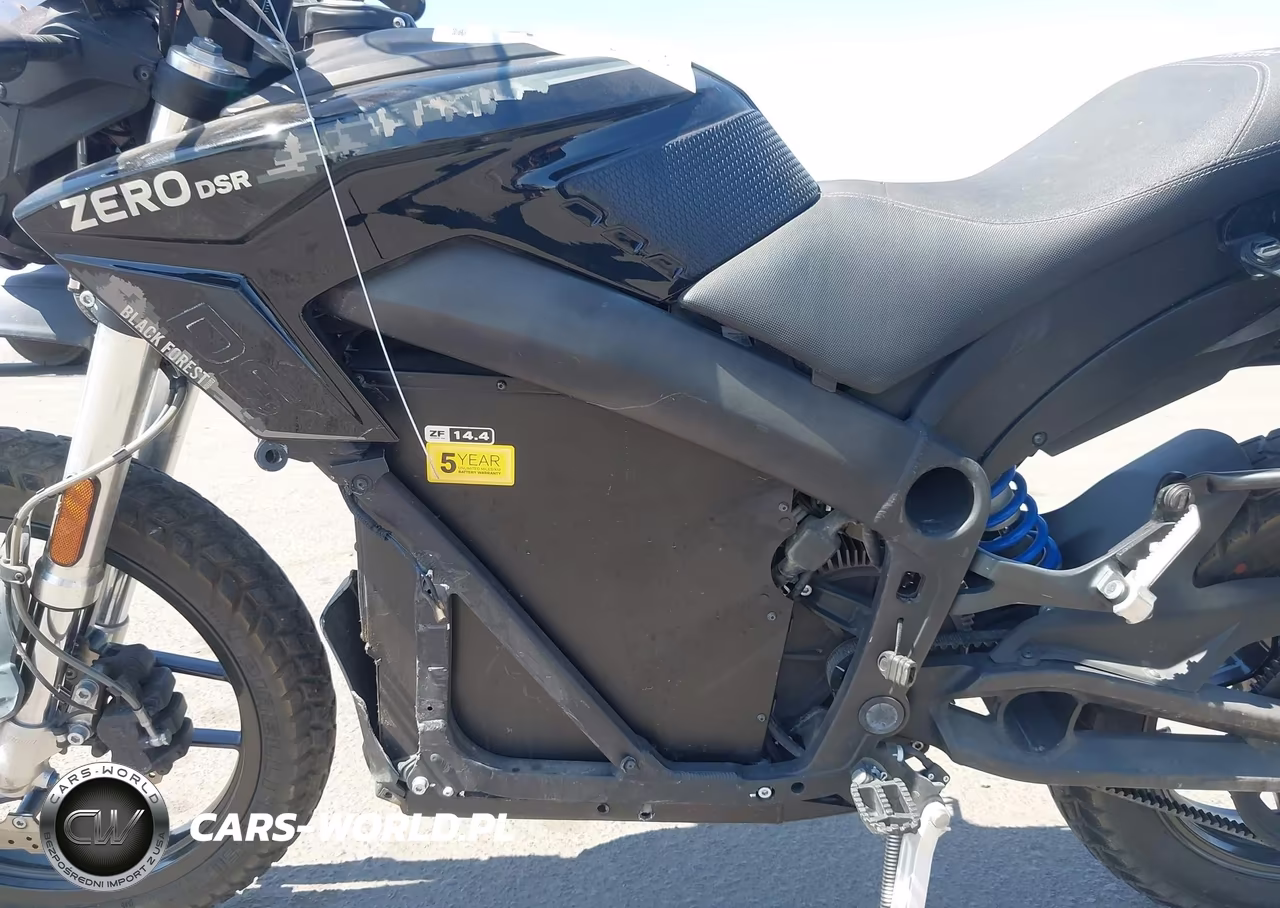 2021 Zero Motorcycles Inc Dsr Black Forest VIN:538SDMZ61MCG17787 - 9