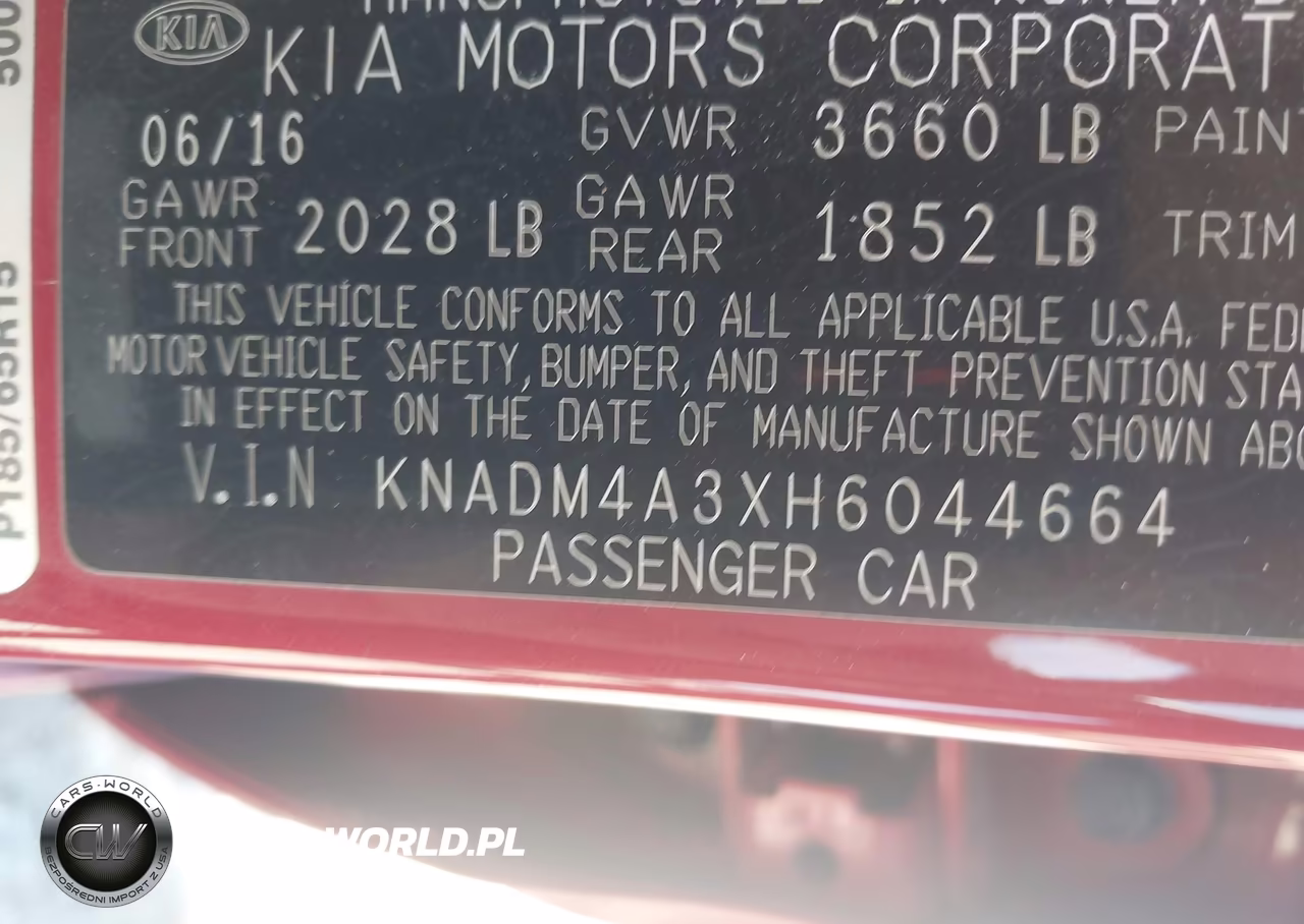 2017 Kia Rio Lx VIN:KNADM4A3XH6044664 - 9