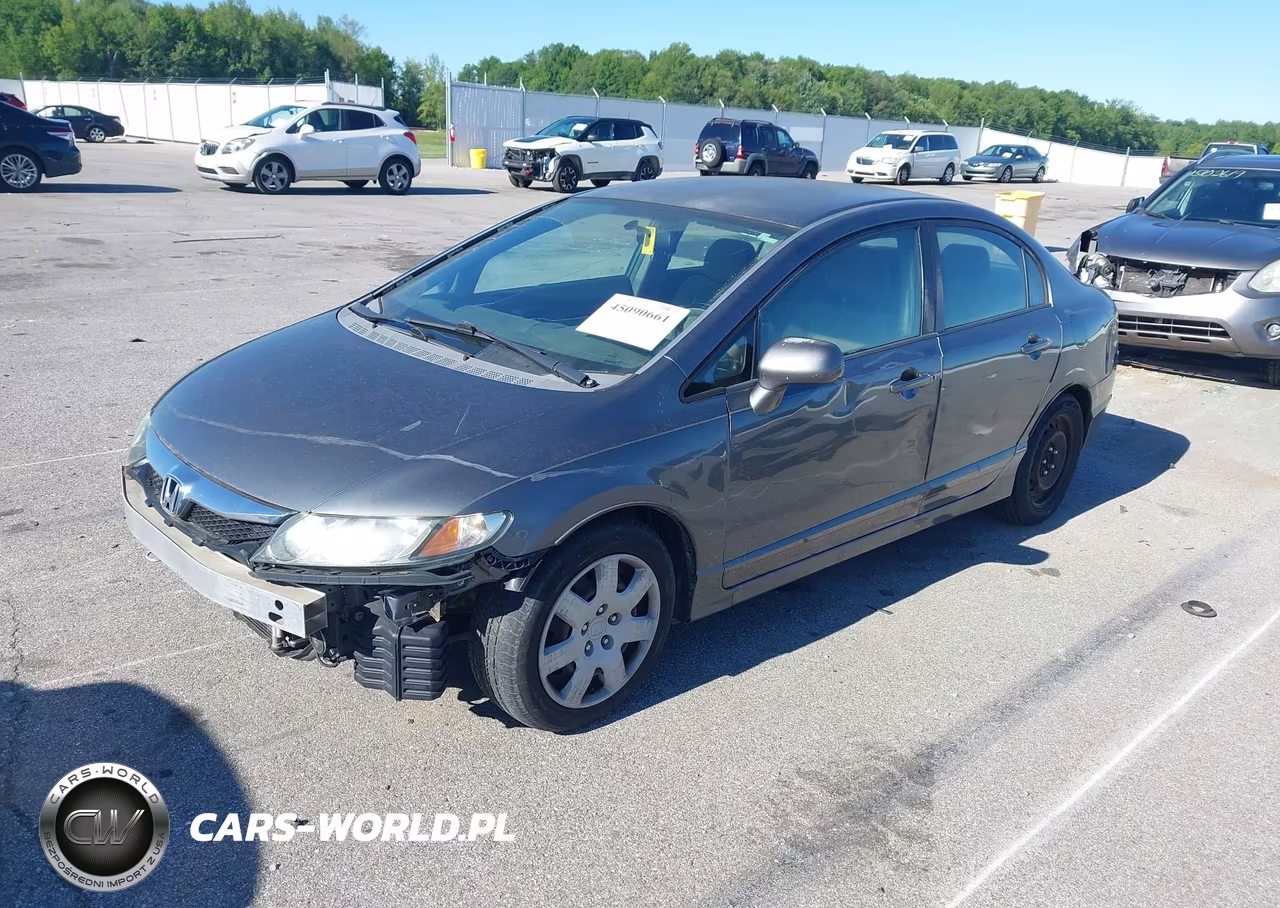2009 Honda Civic Lx VIN:2HGFA16569H319025 - 2