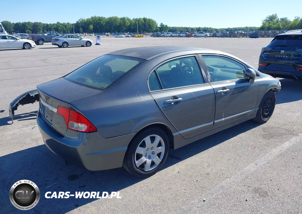 2009 Honda Civic Lx VIN:2HGFA16569H319025 - 4