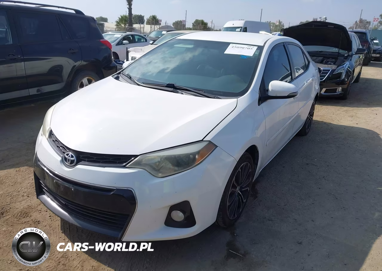 2015 Toyota Corolla S Plus VIN:5YFBURHE8FP223404 - 2