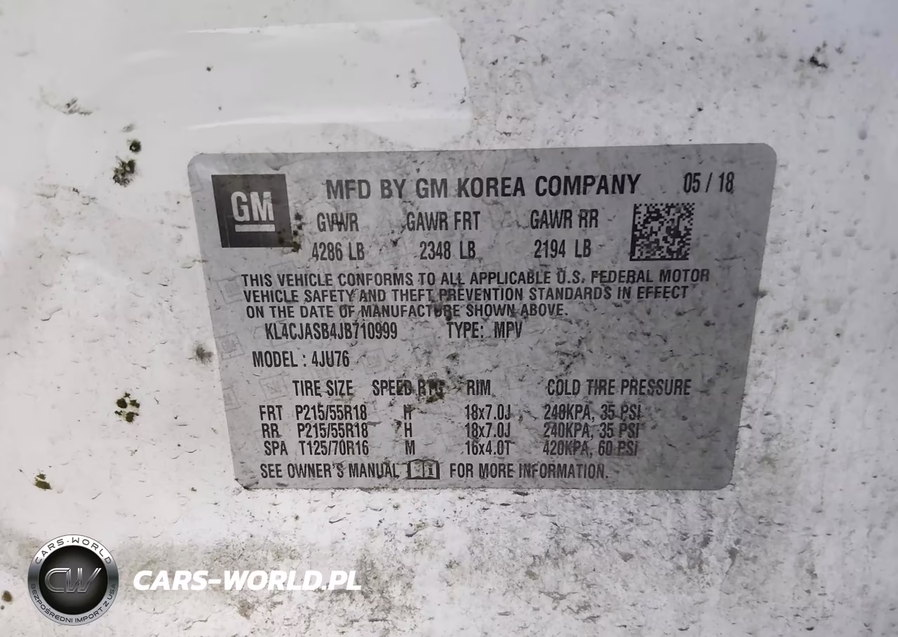 2018 Buick Encore Preferred VIN:KL4CJASB4JB710999 - 9