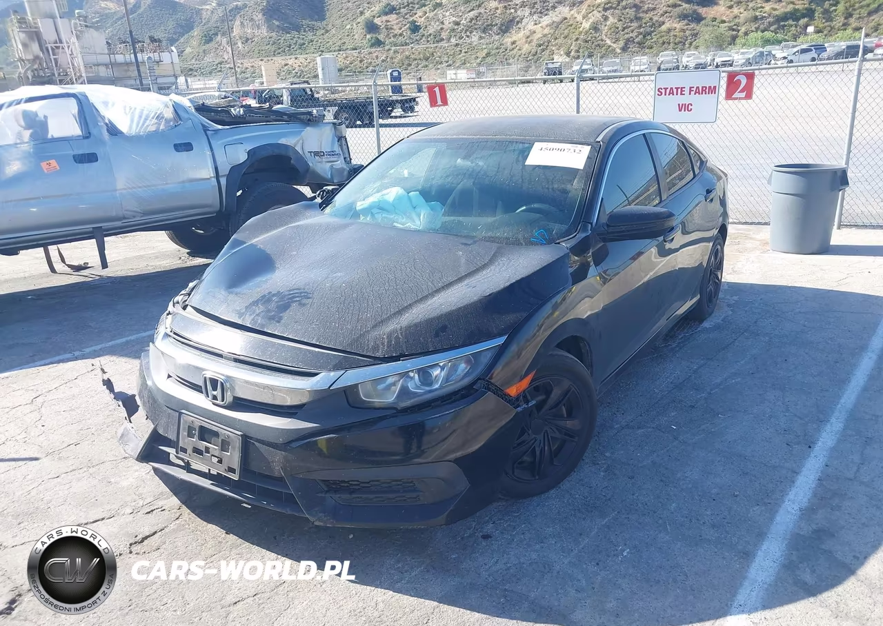2018 Honda Civic Lx VIN:2HGFC2F53JH537461 - 2