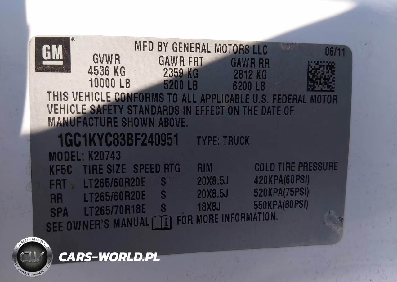 2011 Chevrolet Silverado 2500Hd Ltz VIN:1GC1KYC83BF240951 - 9