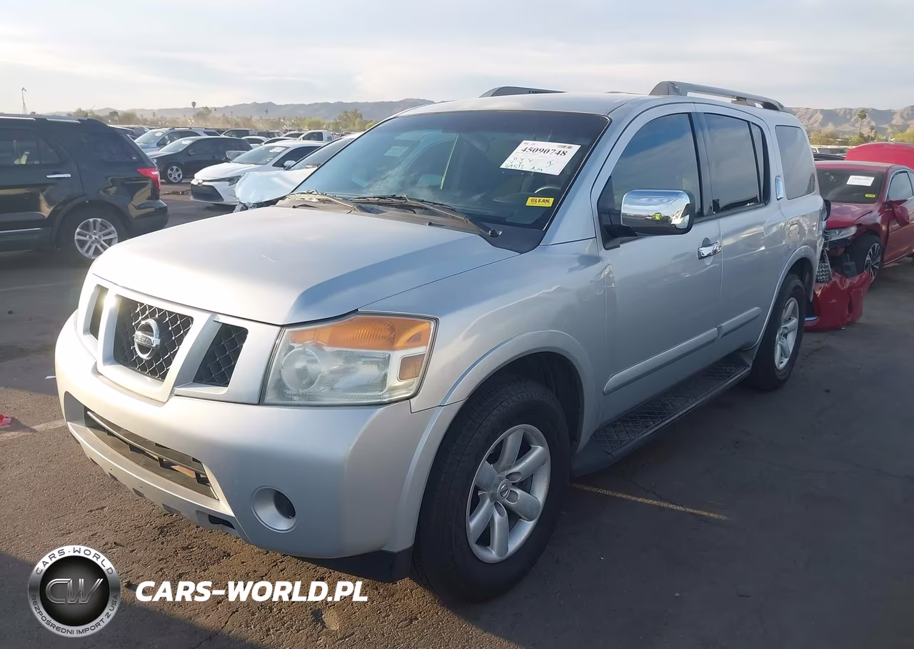 2010 Nissan Armada Se VIN:5N1AA0ND8AN607017 - 2