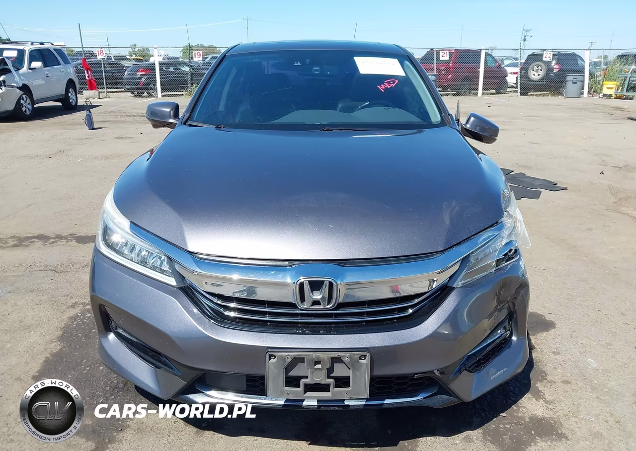 2017 Honda Accord Hybrid Touring VIN:JHMCR6F73HC027423 - 12