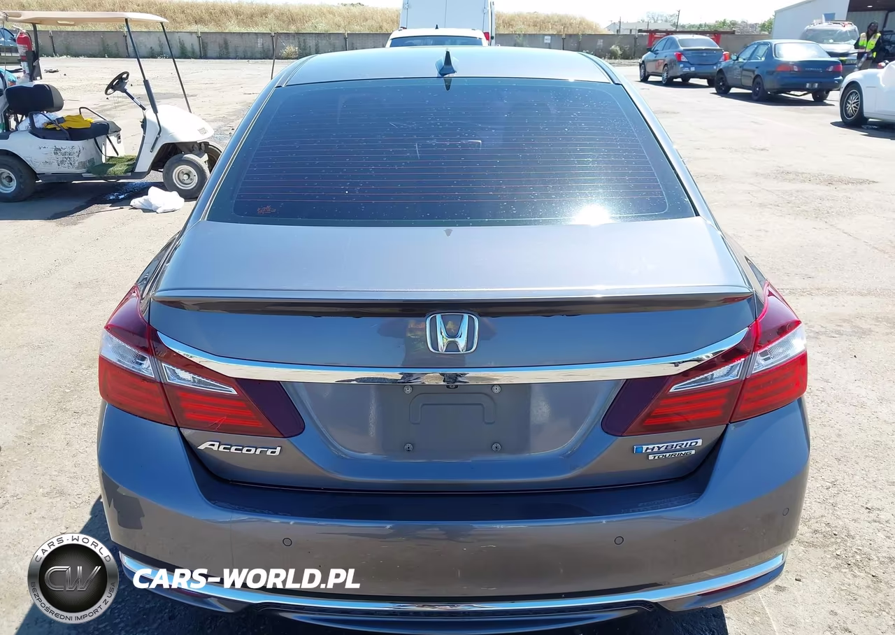 2017 Honda Accord Hybrid Touring VIN:JHMCR6F73HC027423 - 16