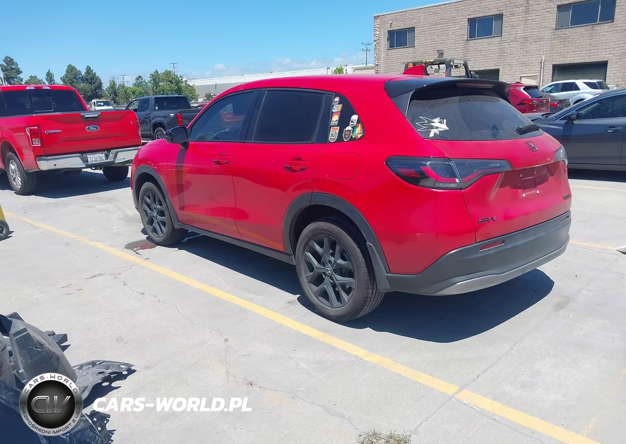 2024 Honda Hr-V 2Wd Sport-2Wd Sport W-O Bsi VIN:3CZRZ1H53RM713711 - 3