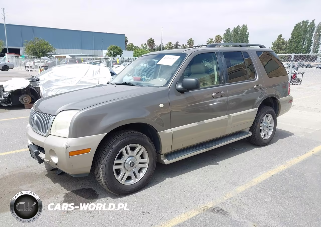 2004 Mercury Mountaineer VIN:4M2DU86W24ZJ50493 - 2