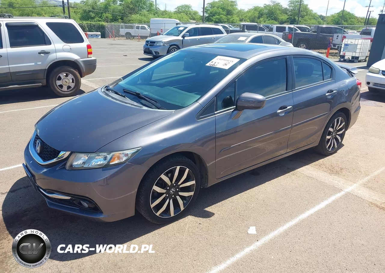2015 Honda Civic Ex-L VIN:2HGFB2F90FH547720 - 2
