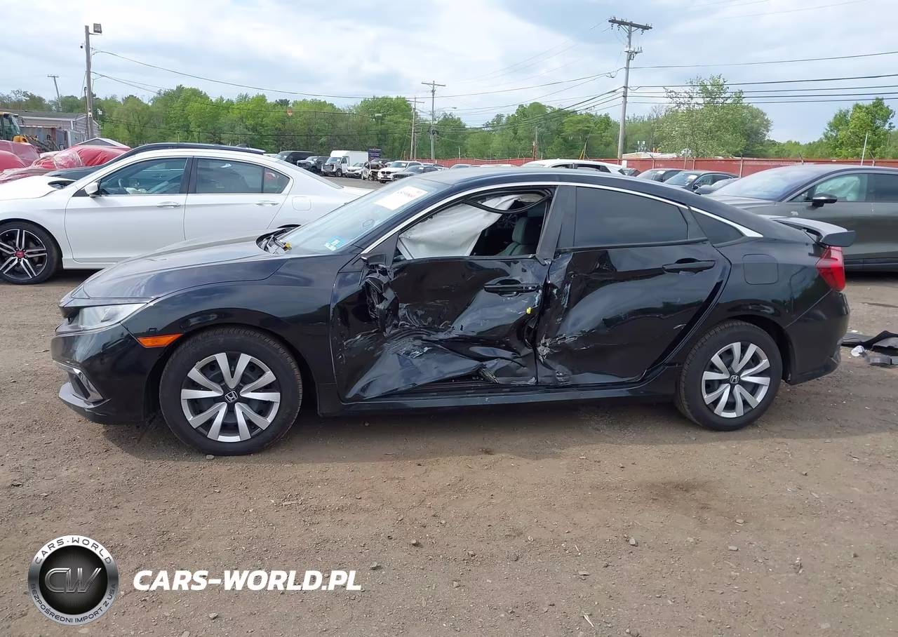 2019 Honda Civic Lx VIN:2HGFC2F62KH582711 - 14