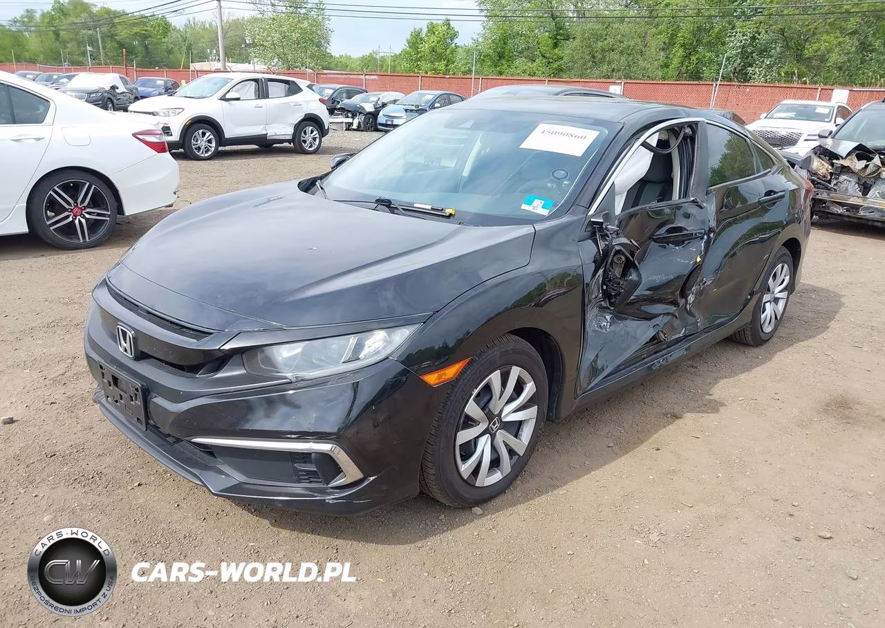 2019 Honda Civic Lx VIN:2HGFC2F62KH582711 - 2