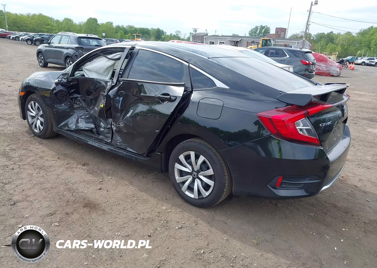 2019 Honda Civic Lx VIN:2HGFC2F62KH582711 - 3