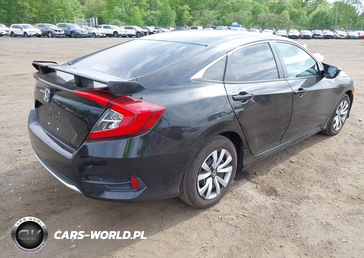 2019 Honda Civic Lx VIN:2HGFC2F62KH582711 - 4