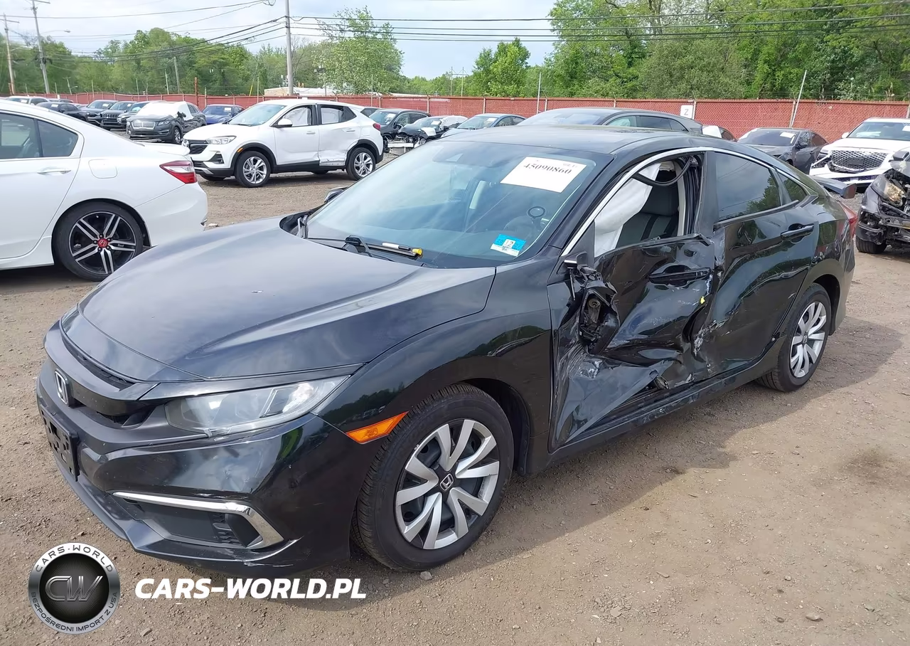 2019 Honda Civic Lx VIN:2HGFC2F62KH582711 - 6