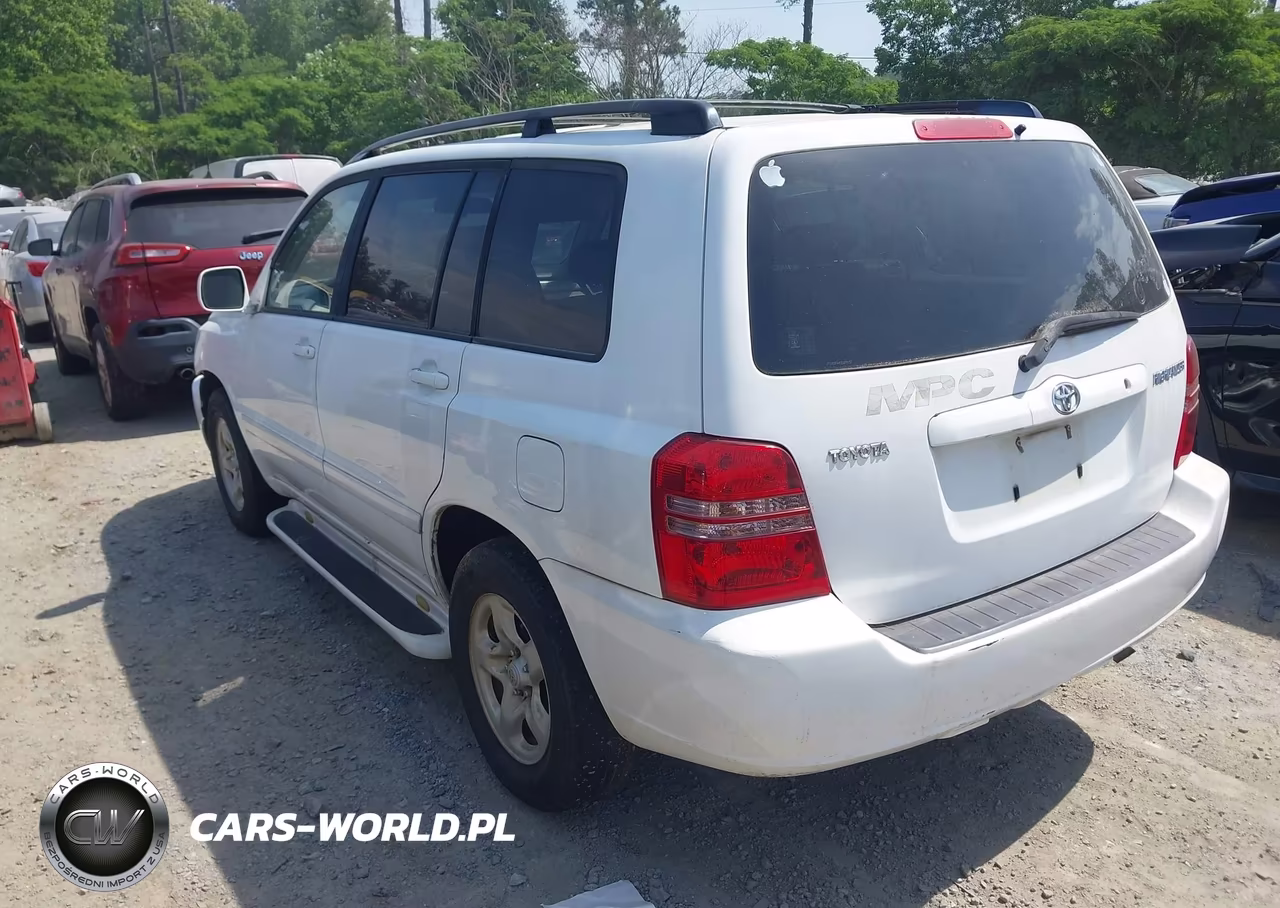 2003 Toyota Highlander VIN:JTEGD21AX30070157 - 3