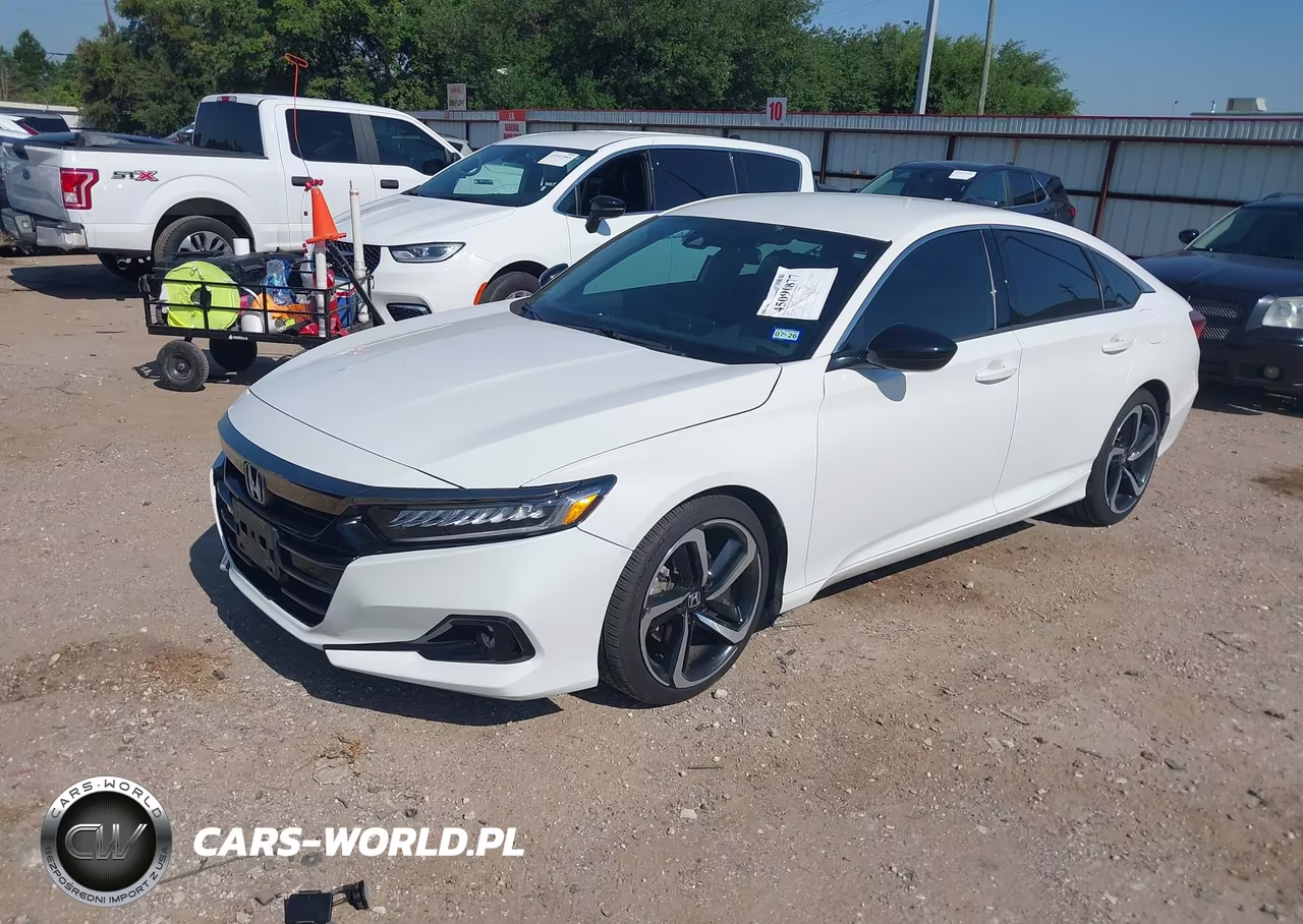 2021 Honda Accord Sport VIN:1HGCV1F34MA094522 - 2