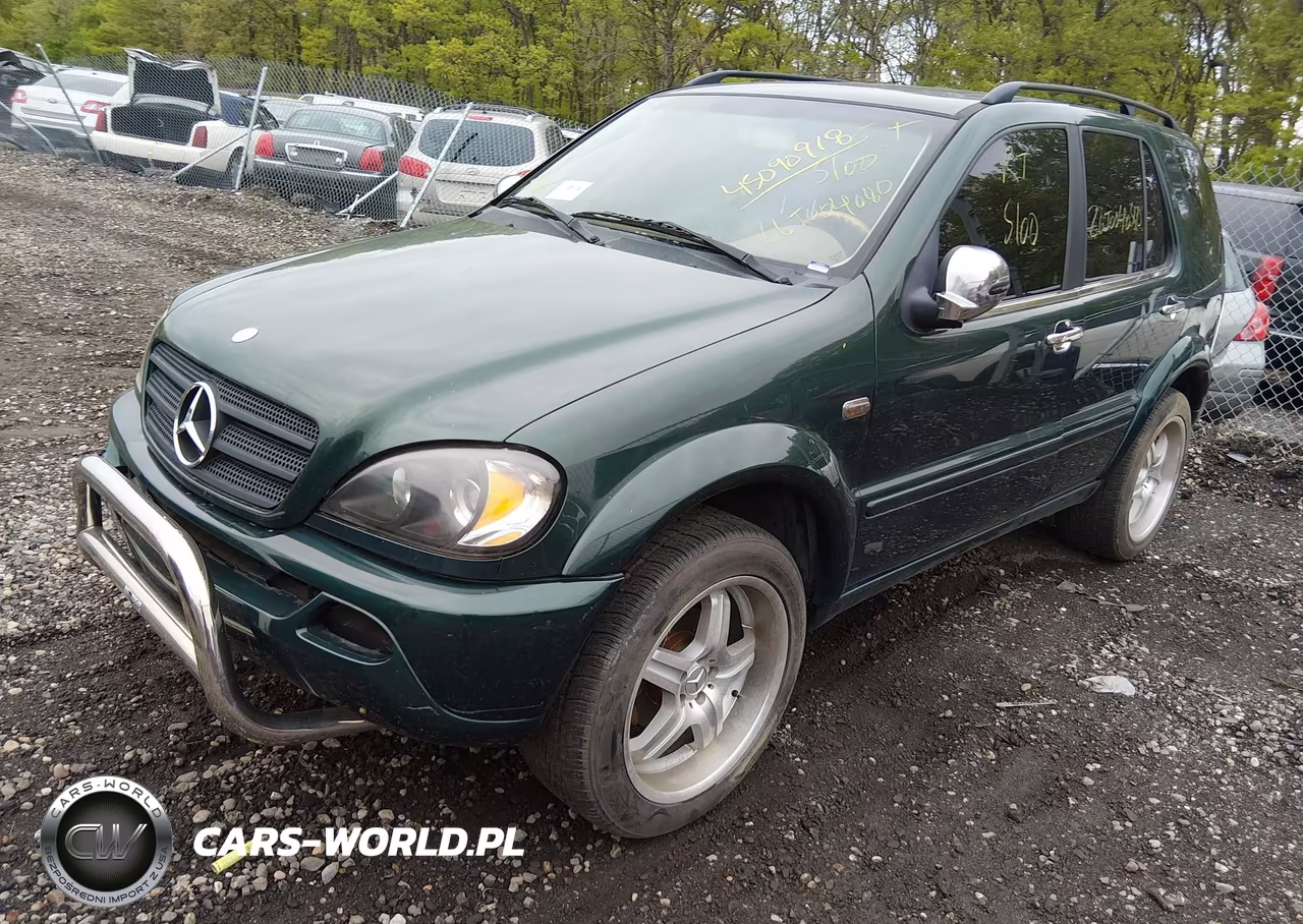 2000 Mercedes-Benz Ml 320 VIN:4JGAB54E5YA166842 - 2