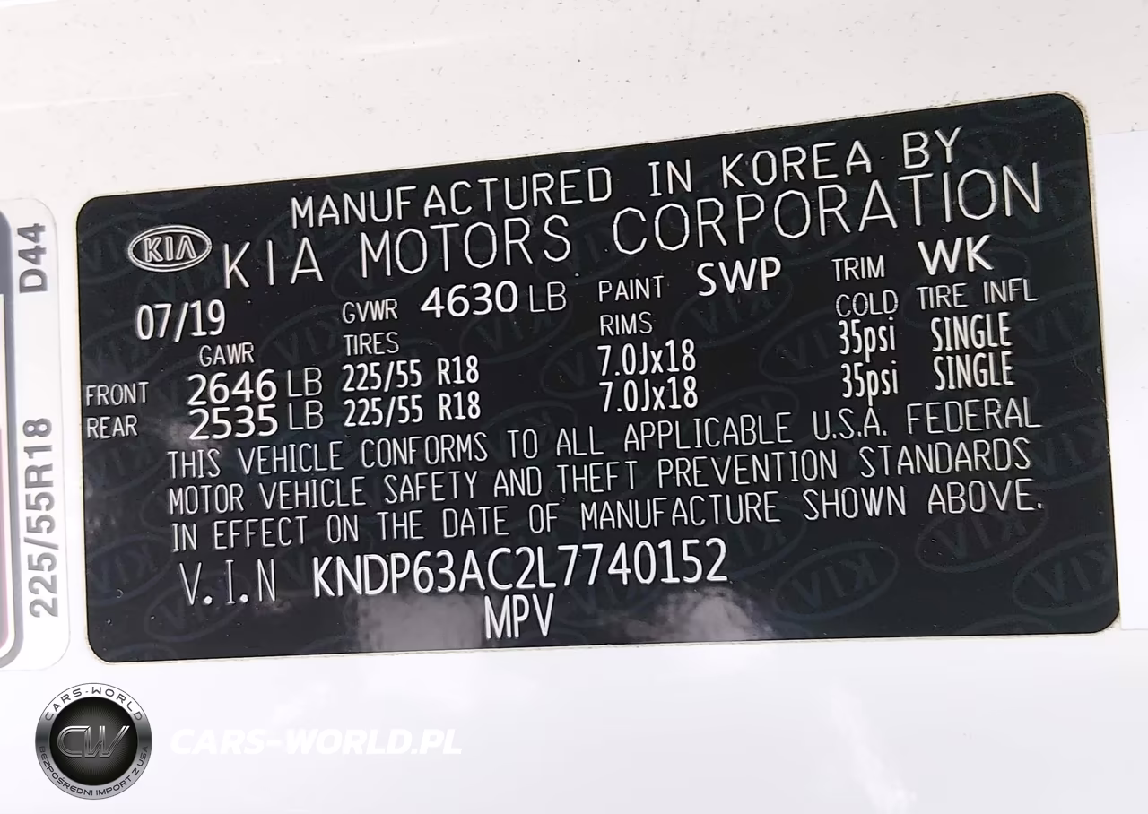 2020 Kia Sportage S VIN:KNDP63AC2L7740152 - 9