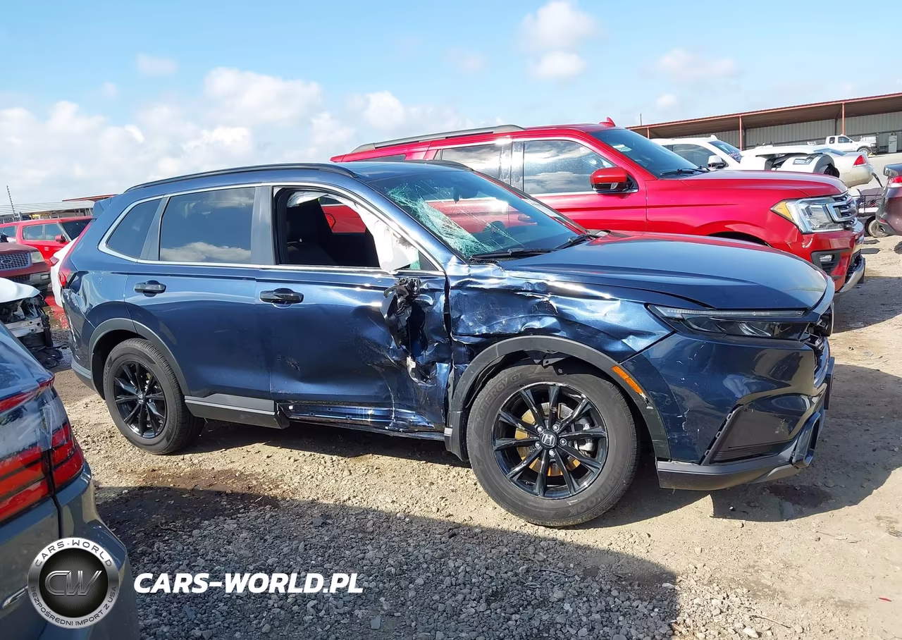 2023 Honda Cr-V Hybrid Sport VIN:7FARS5H5XPE001333 - 13