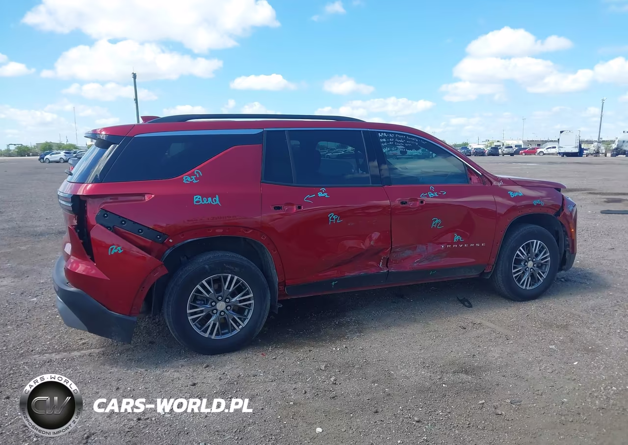 2024 Chevrolet Traverse Fwd Lt VIN:1GNERGKS8RJ219824 - 14