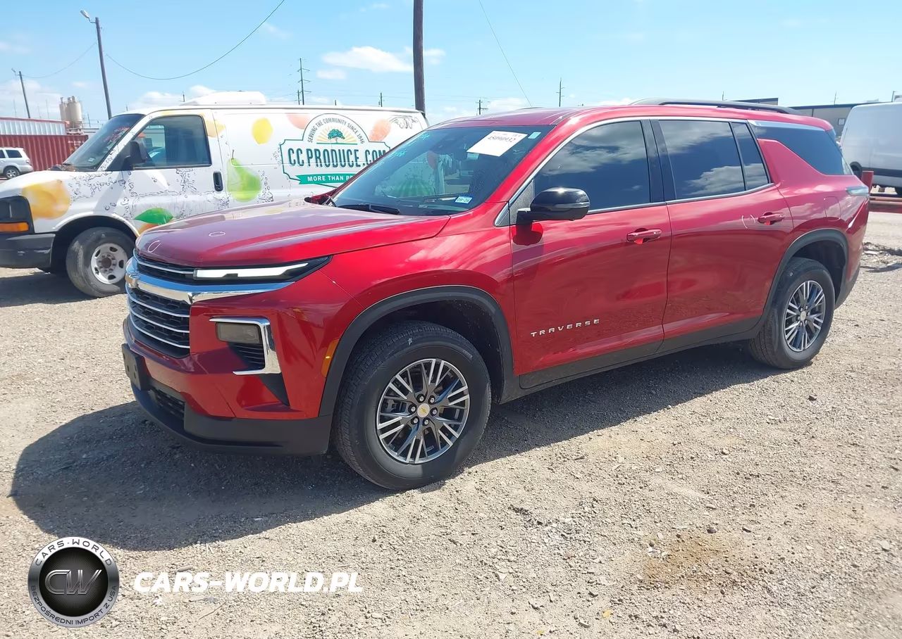 2024 Chevrolet Traverse Fwd Lt VIN:1GNERGKS8RJ219824 - 2