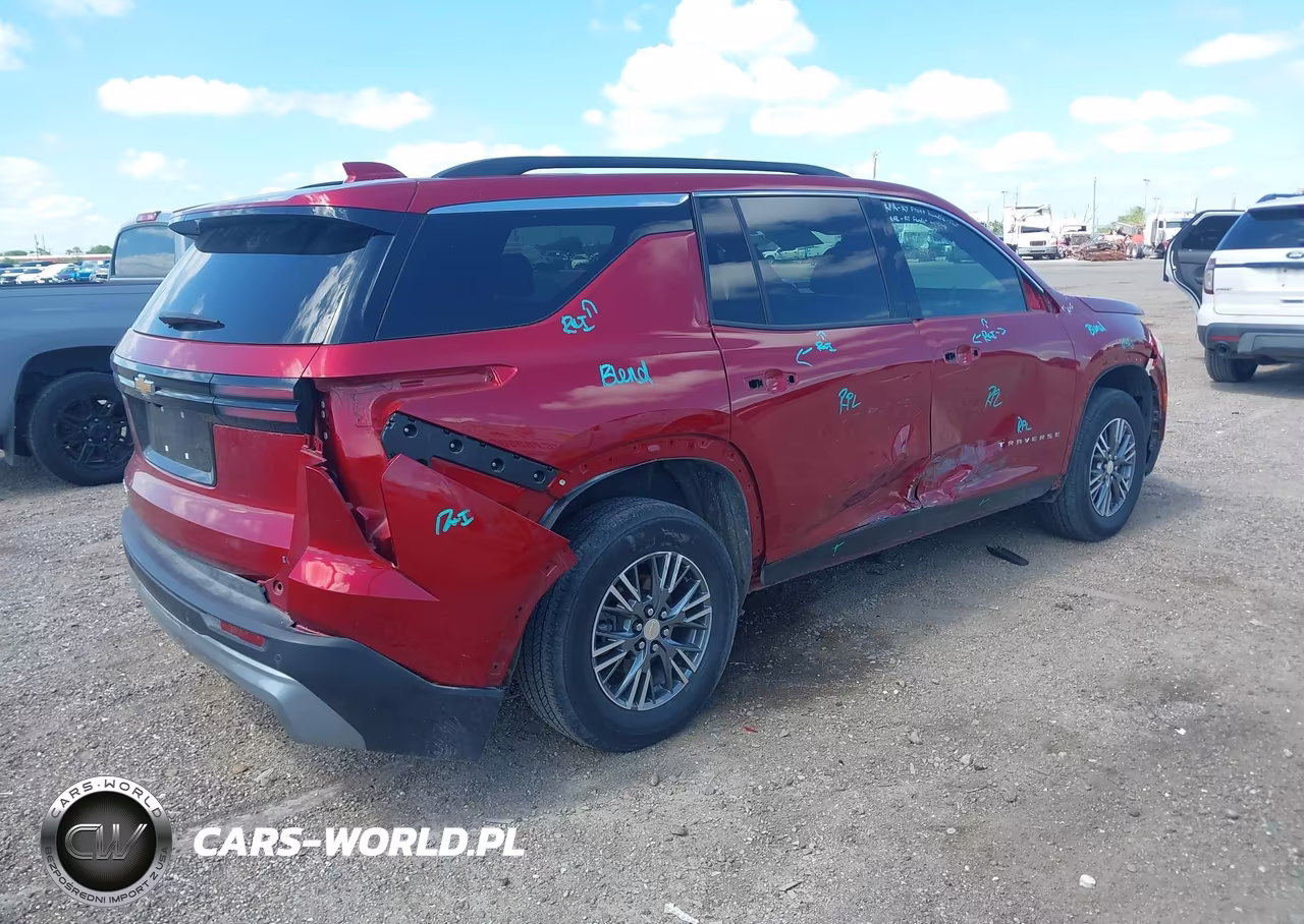 2024 Chevrolet Traverse Fwd Lt VIN:1GNERGKS8RJ219824 - 4