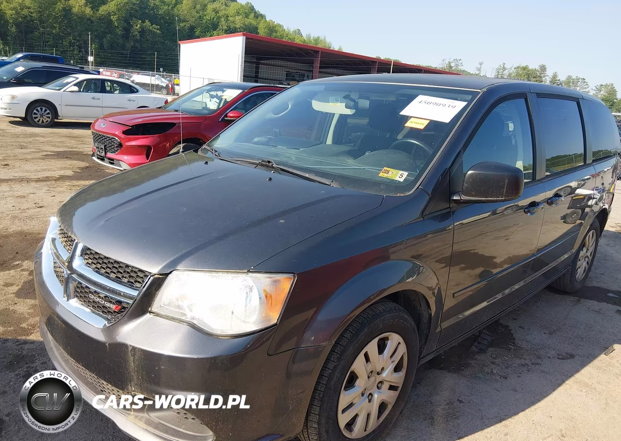 2017 Dodge Grand Caravan Se VIN:2C4RDGBGXHR706926 - 2